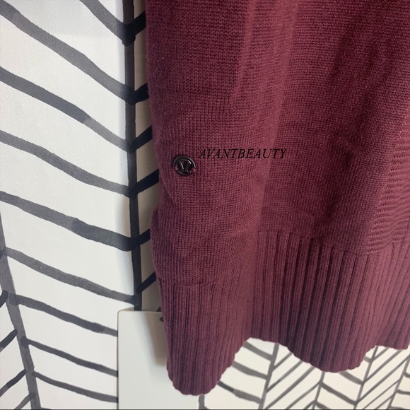 🔸 Lululemon softer still dress garnet red new - Picture 10 of 10